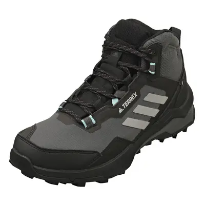 (5.5) adidas Terrex Ax4 Mid Gore-tex Womens Hiking Trainers in Black