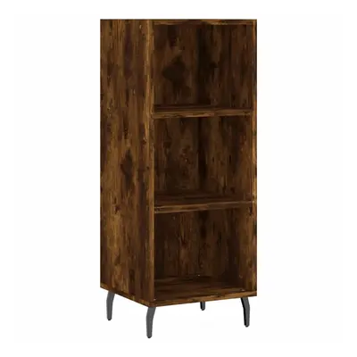 (smoked oak) vidaXL Sideboard Highboard Cupboard Side Cabinet Grey Sonoma Engineered Wood