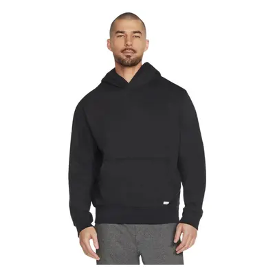 (L, Black) Skechers Mens Skech-Sweats Classic Moisture Wicking Hoodie