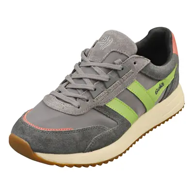 (4) Gola Chicago Womens Fashion Trainers in Ash