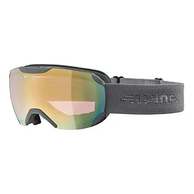 Unisex - Adult, PHEOS QVM ski goggles, grey, One Size