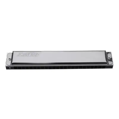 (Silver) Holes Polyphonic Harmonica C Key