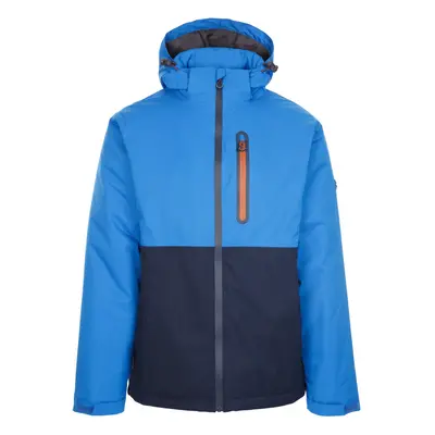 (M, Blue) Trespass Mens Waterproof Jacket Padded Iggley