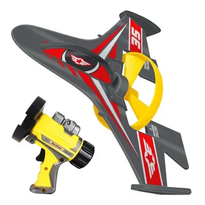 () Hand Throwing Swivel Foam Aircraft Outdoor Launcher Gliding Flying Plane Model Children Toys 