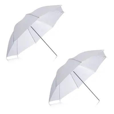 NEEWER Pack 33"/84cm White Translucent Soft Umbrella