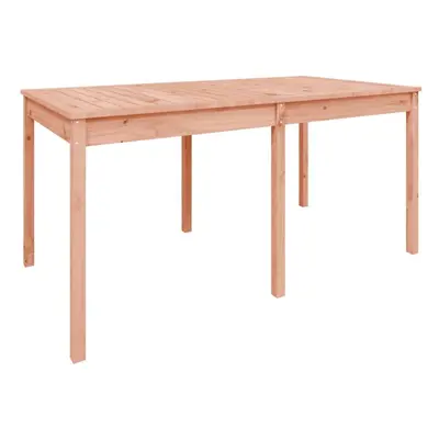 (natural douglas, 159.5 x 82.5 x cm) vidaXL Garden Table Patio Table Wooden Dining Coffee Table 