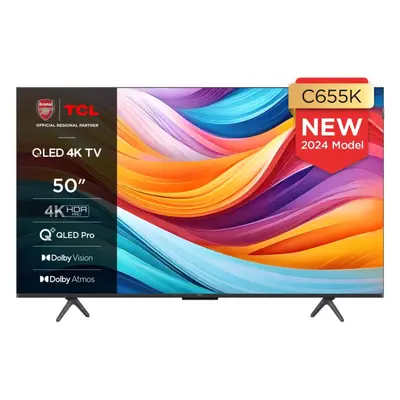 TCL 50C655K QLED 4K Ultra HD Smart TV