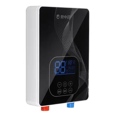 6000W Electric Water Heater Intelligent Constant Temperature Fast Heating Screen Display Touch B