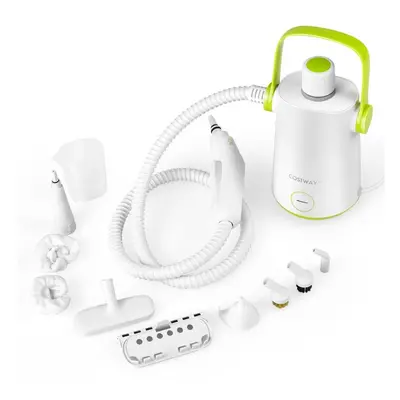 1000W Multifunction Portable Hand-held Steam Cleaner w/10 Accessories