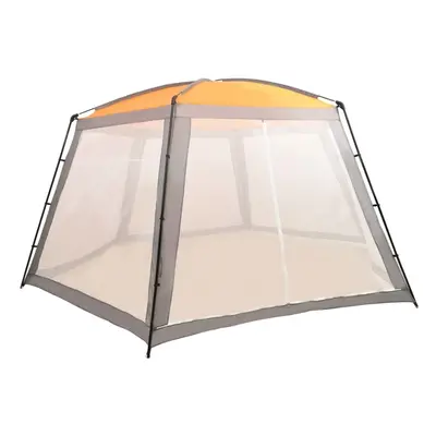 vidaXL Pool Tent Fabric 660x580x250 cm Grey Pool Sun Shelter Spa Accessory