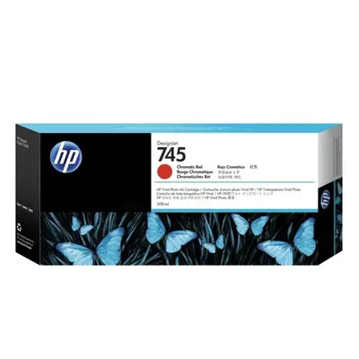 HP F9K06A (745) Ink cartridge red, 300ml