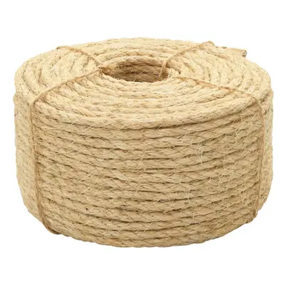 vidaXL Rope 100% Sisal 8mm 100m Twisted Twine Braided Rope Cat Scratching