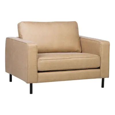 Armchair SAVALEN Faux Leather Beige