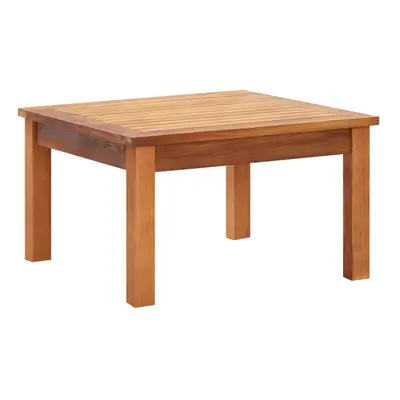 vidaXL Solid Acacia Wood Garden Coffee Table Outdoor Side End Accent Table