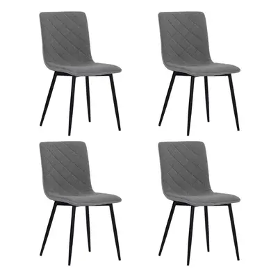 Set of Modern Armless Kitchen Dining Chairs