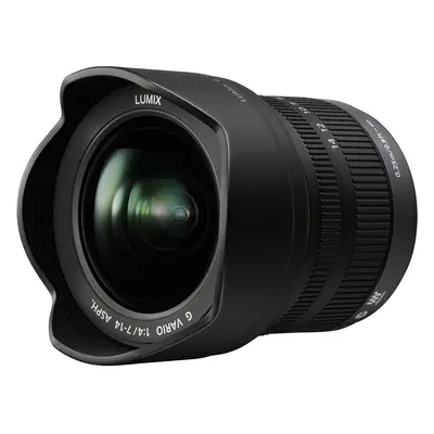 PANASONIC LUMIX G VARIO LENS, 7-14MM, F4.0 ASPH., MIRRORLESS MICRO FOUR THIRDS, H-F007014 (USA B