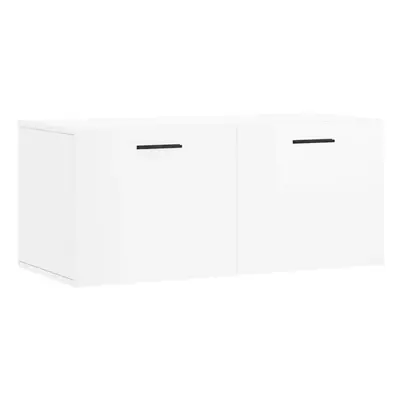 (high gloss white, x 36.5 x cm) vidaXL Wall Cabinet Storage Cabinet Display Cabinet White Engine