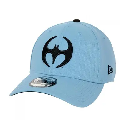 Batman 861040-medium-la Batman Azrael Logo Era 39Thirty Fitted Hat, Light Blue - Medium & Large