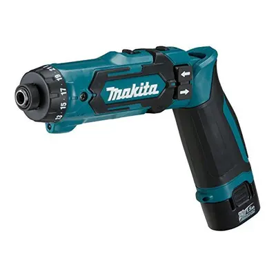 Makita DF012DSE 7.2V Li-ion Pencil Drill Driver Complete with x 1.5 Ah Li-Ion Batteries and Char