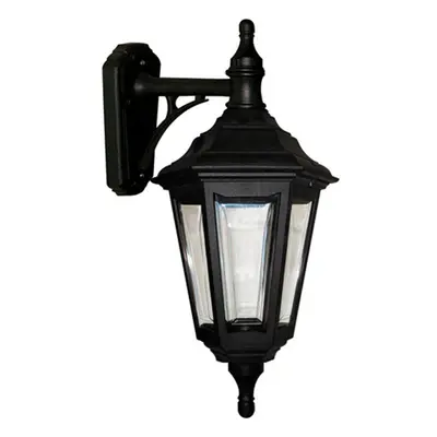 Outdoor IP44 Wall Light Sconce Black LED E27 100W Bulb External d01589