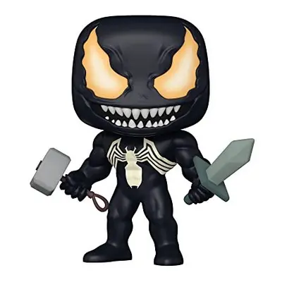 Funko Pop! Marvel: Venom - Venom with Mjolnir & Sword Exclusive #1141