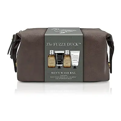 Baylis & Harding The Fuzzy Duck Men's Hemp & Bergamot Luxury Wash Bag Gift Set - Vegan Friendly