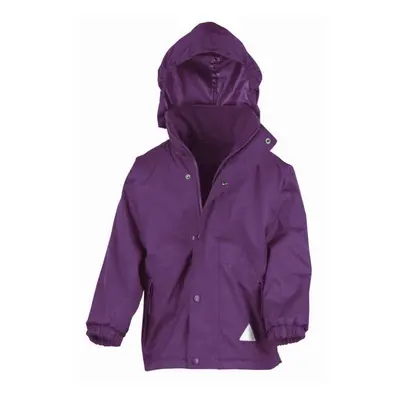 (13-14 Years, Purple/Purple) Result Childrens/Kids StormDri Reversible Jacket