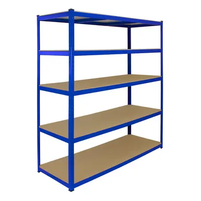 1 Bay Garage Storage Shed Shelving Metal Unit 5Tier 160cm Wide x 60cm Deep T-Rax