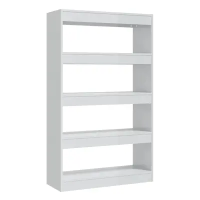 (high gloss white) vidaXL Book Cabinet/Room Divider Chipboard Shelf Room Partition Multi Colours