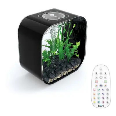 BiOrb LIFE 30L Black Aquarium Fish Tank with Multi Colour LED Lighting