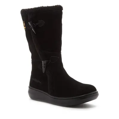 (4, Black) Rocket Dog Womens/Ladies Slope Mid Calf Winter Boot