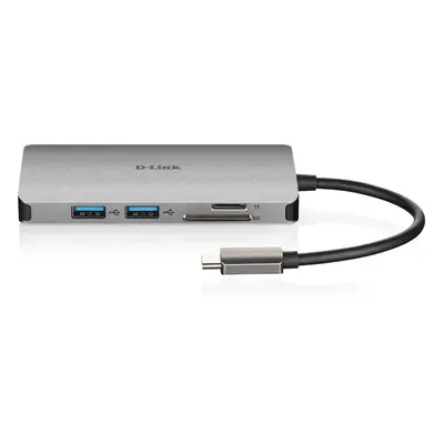 D-Link DUB-M810 - Docking station - USB-C / Thunderbolt - HDMI - GigE