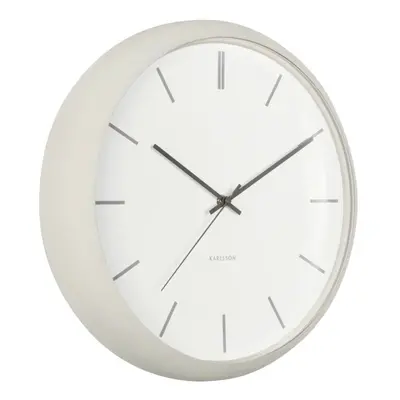 Karlsson Wall Clock Nirvana Globe - Warm Grey