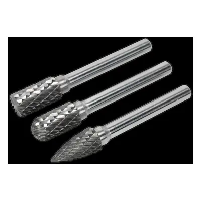 Tungsten Carbide Rotary Burr Set 3pc