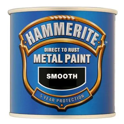 Hammerite Direct to Rust Metal Paint Smooth Finish Dark Blue 5L