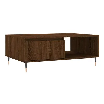 (brown oak) vidaXL Coffee Table Side Table End Table Sofa Table Sonoma Oak Engineered Wood