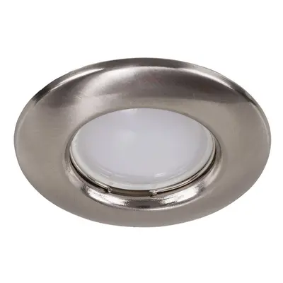 Pack of - Brushed Chrome GU10 Ceiling Downlight Fittings