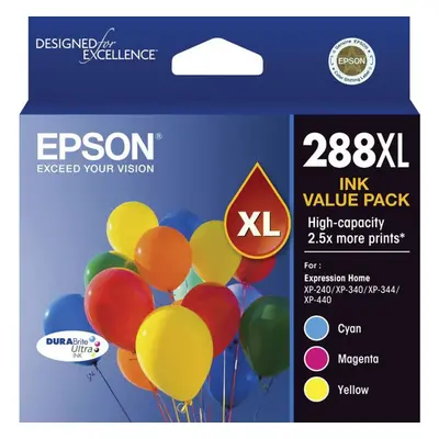 GENUINE Epson 288XL Colour Ink Cartridge XP-240 XP-340 XP-344 XP-440 T306592