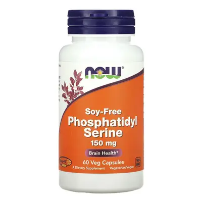 NOW Foods, Phosphatidyl Serine, Soy-Free, mg, Veg Capsules