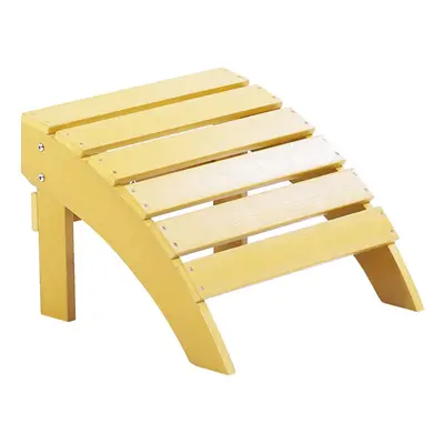 Garden Footstool ADIRONDACK Yellow