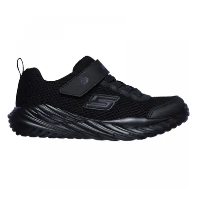 (9.5 (Children's)) Nitro Sprint Krodon | Black | Childrens School Trainers