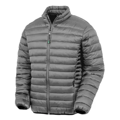 (XL, Frost Grey) Result Genuine Recycled Mens Recycled Padded Jacket