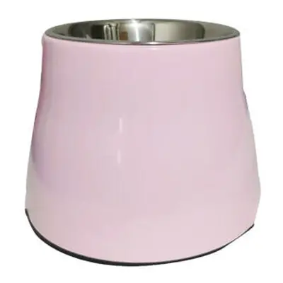 (Pink, 16x8.5cM) Feeder Drinking Bowls for Dogs Cats Pet