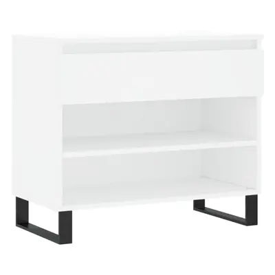 (white) vidaXL Shoe Cabinet Shoe Cupboard Shoe Storage Rack Shelf Engineered Wood