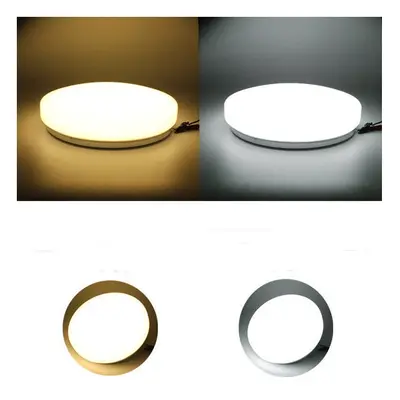 (Warm White) Modern 20W LED Round Ceiling Panel Light Down Lamp Kitchen Bathroom