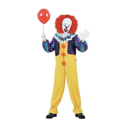 81019 Movie, Pennywise Costume, Men, Multi-colour, XL-Size 46"-48"