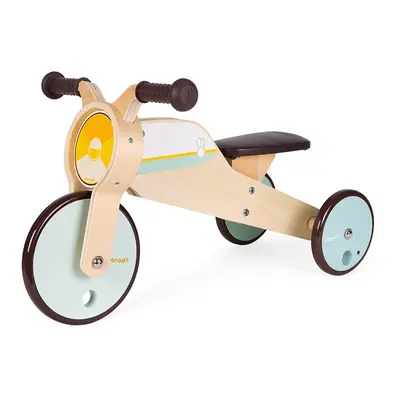 Janod Metal Vintage Bikloon Balance Bike-Beige Child's Ride-On Bicycle