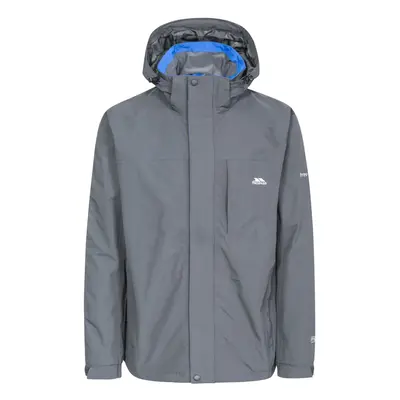 (L, Carbon) Trespass Mens Edwards II Waterproof Jacket