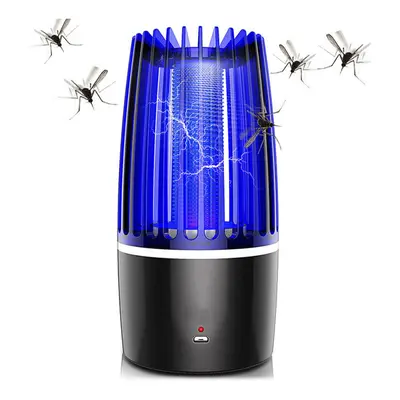 USB LED Electric Mosquito Zapper Killer Fly Insect Bug Trap Lamp Light Bulb 5W