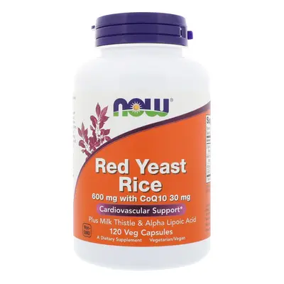 Now Foods, Red Yeast Rice, Veg Capsules